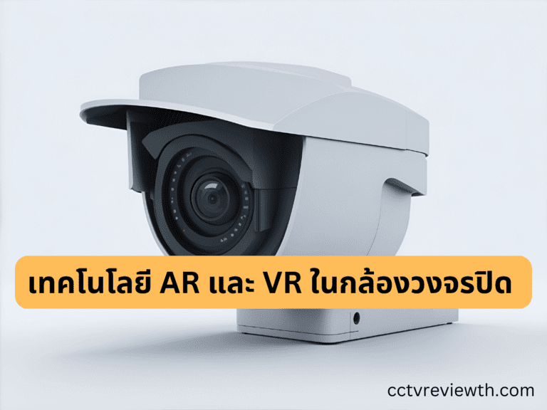 เทคโนโลยี AR และ VR ในกล้องวงจรปิด